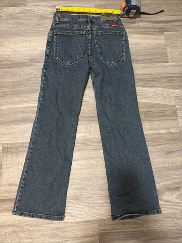 Wrangler Size 10 Regular Boys Classic Boots Style Denim Blue Jeans - Picture 7 of 9