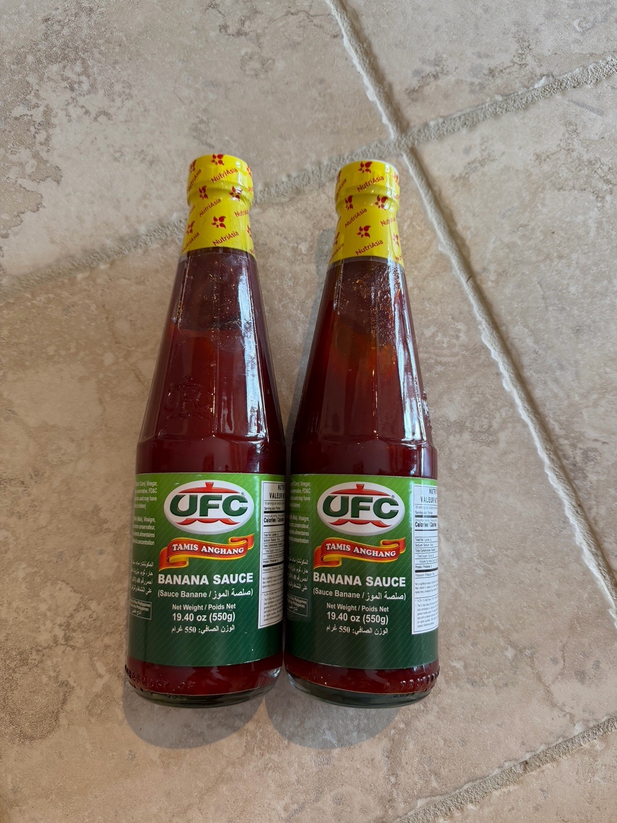 UFC Salsa de Plátano Tamis Anghang Filipino Ketchup Pinoy Original Paquete de 2
