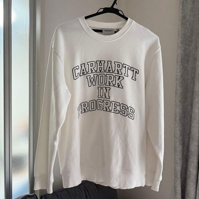 Carhartt WORK IN PROGRESS Sweatshirt, Size M, White