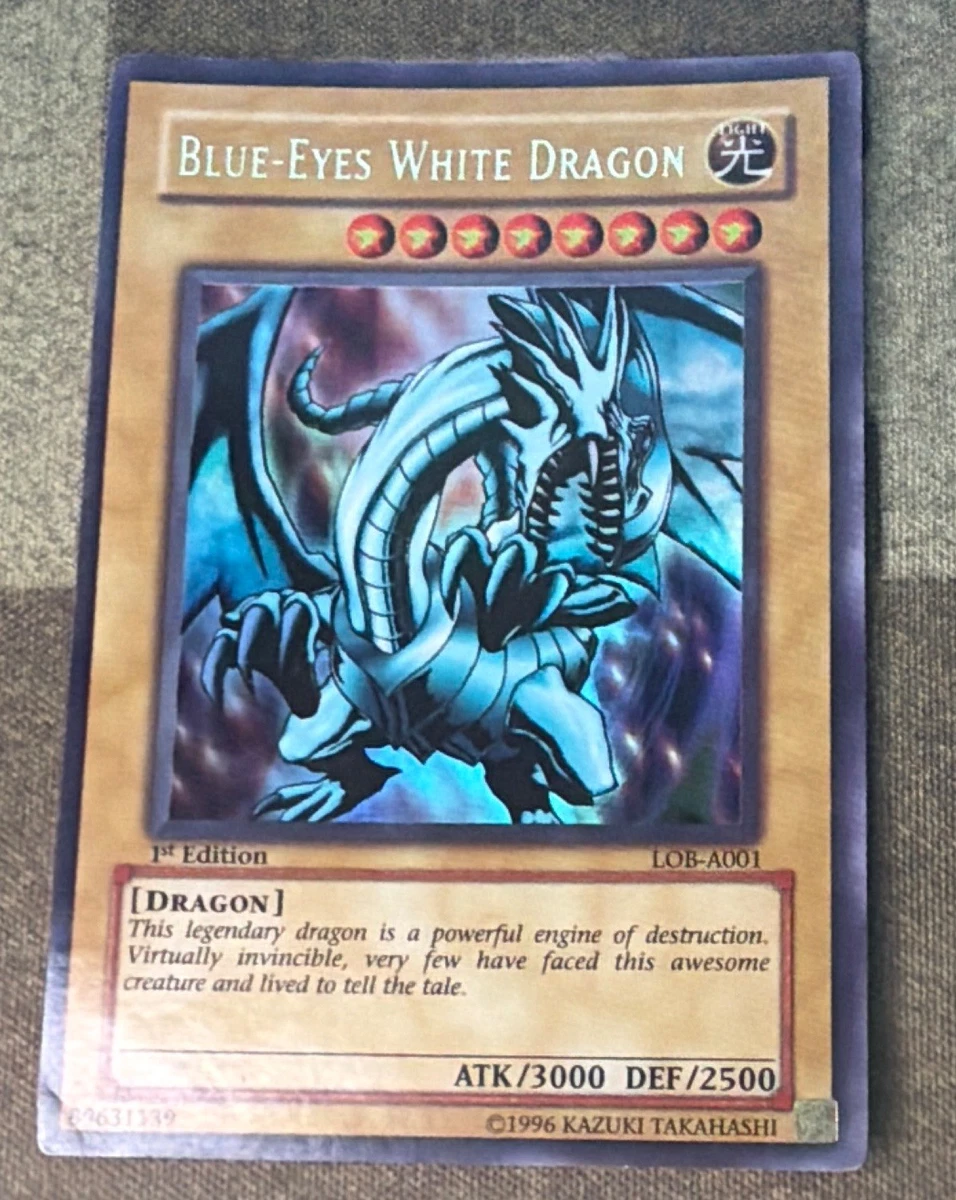 Blue Eyes White Dragon Lob 1st Edition for sale - eBay