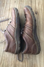Doc Martens 8B97 Brown Leather Lace-up Casual Oxford Men s Size 11