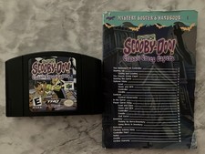 Scooby-Doo Classic Creep Capers (Nintendo 64) Cartridge Manual TESTED, Authentic