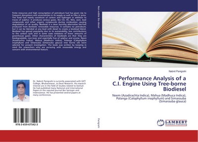 Nabnit Panigrahi | Performance Analysis of a C.I. Engine Using Tree-borne...