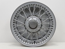 One Dayton Silver Wire Wheel Rim 16x5 Center Spline Drive