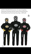 Jayefo Tonjon Grappling MMA 6 Ft Dummy Fighting Punching Training Judo BJJ STND