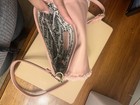 Juicy Couture Pink Faux Fur  Crossbody Bag  w/ Strap Faux Leather — photo 3