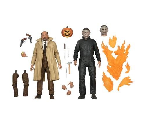 Neca Halloween II Michael Myers & Dr Loomis - Photo 21 sur 21