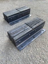 One 24" Heavy Duty Loading Dock Bumper - 24" x 13" x 6.5" - Good Condition