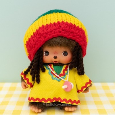 Jamaica Bebichhichi Boy Reggae Costume Baby Monchhichi Sekiguchi