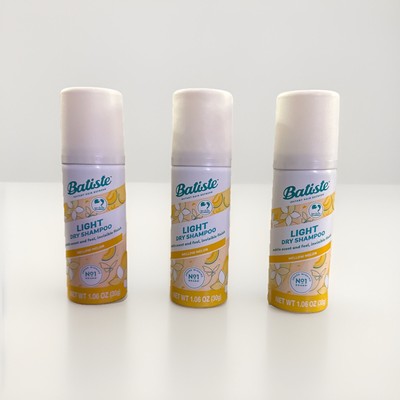 Batiste Light Dry Shampoo MELLOW MELON Instant Hair Refresh, 3.81oz- Pack of 3