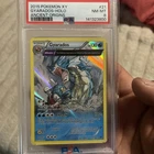 2015 POKEMON XY ANCIENT ORIGINS #21 GYARADOS-HOLO PSA 8