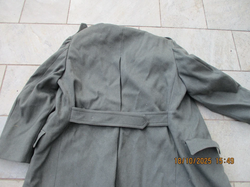 CAPPOTTO MVSN MILIZIA VOLONTARIA SICUREZZA NAZIONALE ANNI '30-40 SMOSTREGGIATO - Immagine 4 di 4