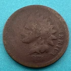 1874 (P) Indian Head Cent About Good Penny AG See Photos
