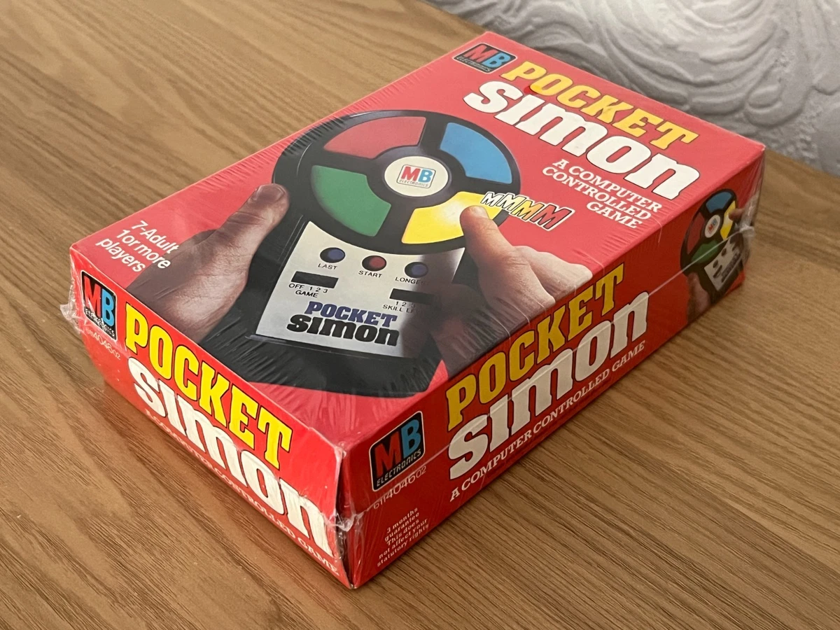Simon Electronic Jeu électronique MB 1996 – Vintage, Années 90, Mémoire Et Lumière