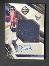 2021 Panini LIMITED FOOTBALL Rookie Patch Auto #164 DAVIS MILLS /99 RC YT92