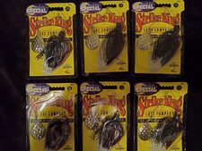 strike king midnight special spinnerbait 7/16 oz. lot of six