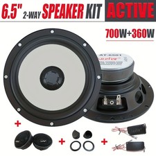 2 Way 6.5 Inch Active Component Speaker Syste...