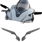 Stealth CNC Rotatable Rear View Mirrors For Aprilia RS660 RSV4 1100 2020-2024 +