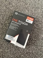 SEAGATE One Touch Portable Hard Drive - 2 TB, Black