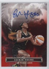 2023 Panini Origins WNBA Origins Red 6/49 Jackie Young #OA-JYG Auto 08b1