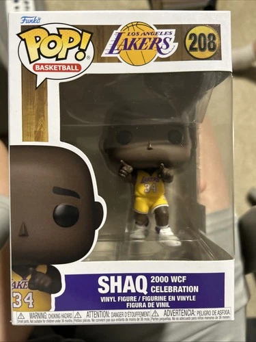 Funko Pop! Vinyl: NBA Legends Lakers Shaq 2000 WCF Celebration #208
