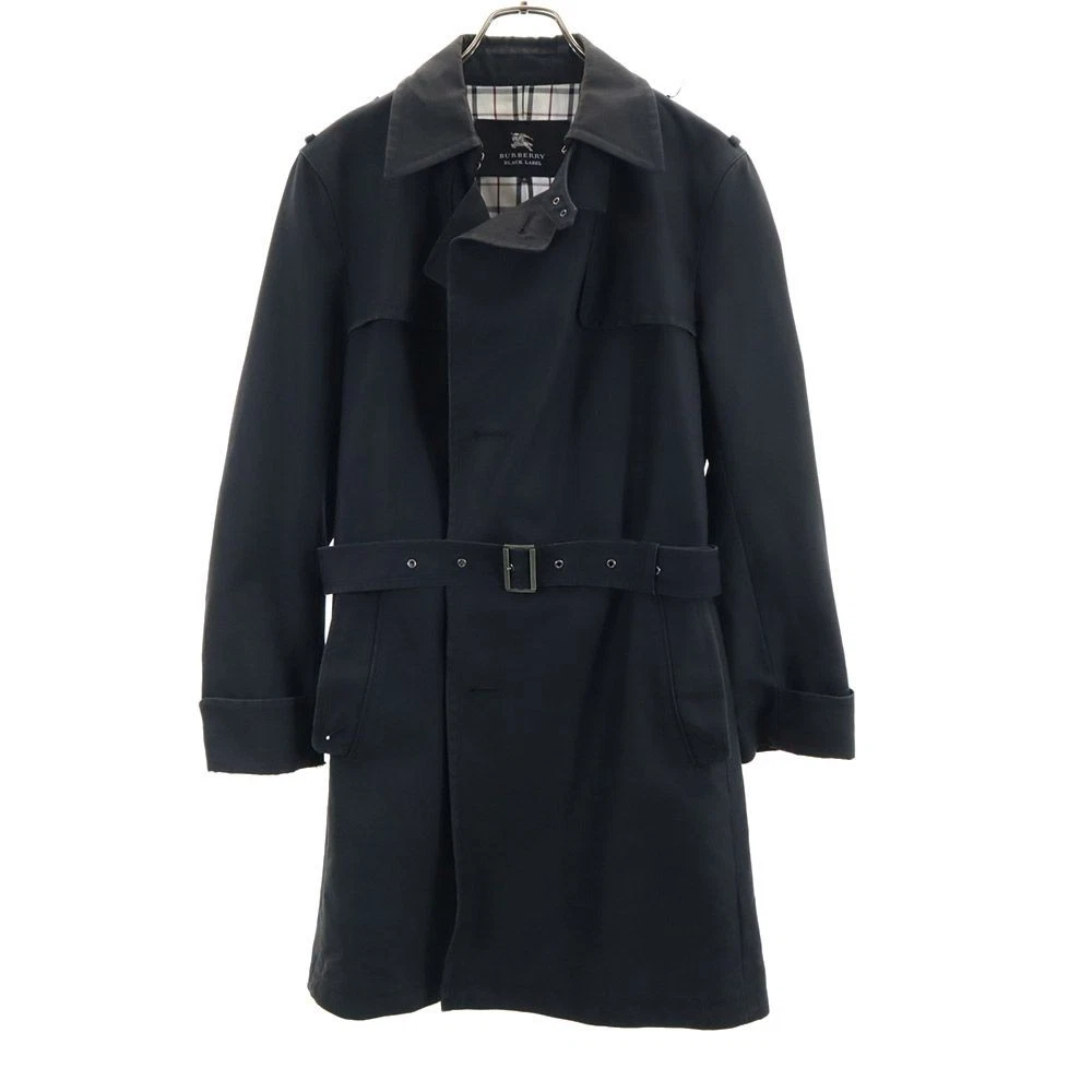 Burberry Black Trench Coats for Men for sale | eBay