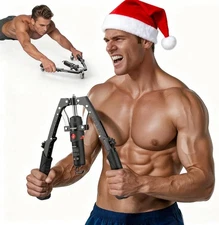 Chest & Arm Twister & Core Trainer, Hydraulic Power Coreflex Twister Chest Worko