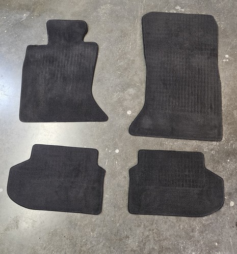 2011-2016 BMW F10 535i 550i XDrive Sedan Front Rear Carpet Floor Mats Black SET