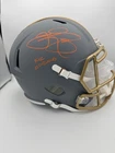 Johnny Manziel Signed Cleveland Browns Slate Full Size Replica Helmet AUTO BAS