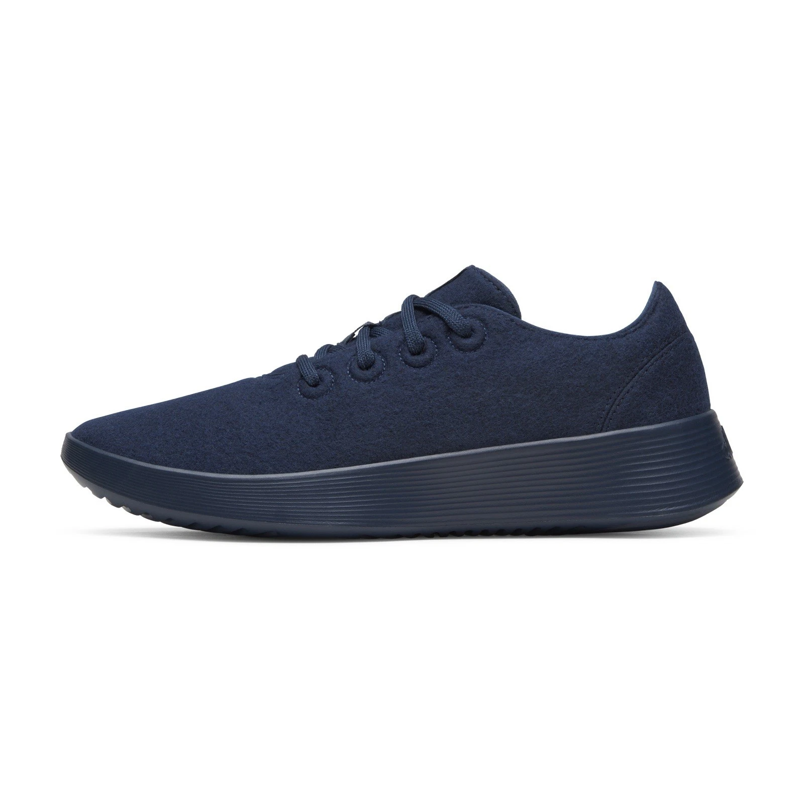 Allbirds WR2 Wool Runner Shoes/Sneakers Womens Size 8.5 Navy Blue Lace Up Casual