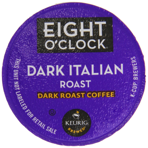 Acht Uhr Kaffee dunkel italienisch geröstet K-Tassen, 24 Stück 2er-Pack - Bild 1 von 7