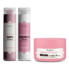 Argilotherapy Amazon White Clay Hydration High Kit 3 Products - All Nature