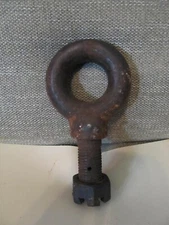 Large Industrial Lifting Eyebolt~9.75" Long/2.5" ID/5" OD/1.5" Wide Bolt