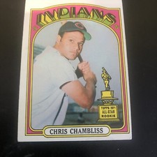 1972 Topps Chris Chambliss #142 Rookie RC