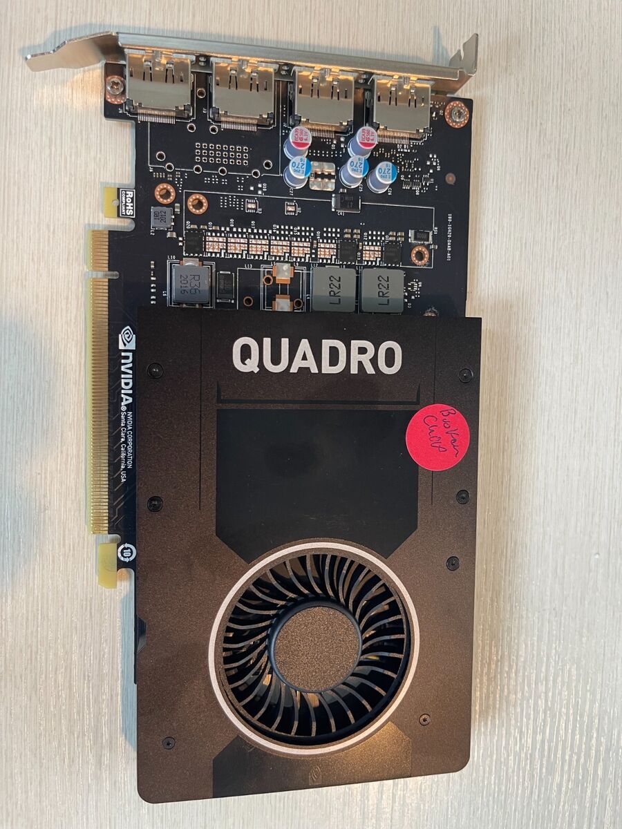 NVIDIA Quadro P2200 5GB GDDR5X PCIe Graphics Video Card NVIDIA Quadro P2200 5GB GDDR5X PCIe Graphics Video Card