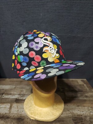 New Era Custom Chicago  SQX 59 Fifty Hat - Multi Color 7 3/8 