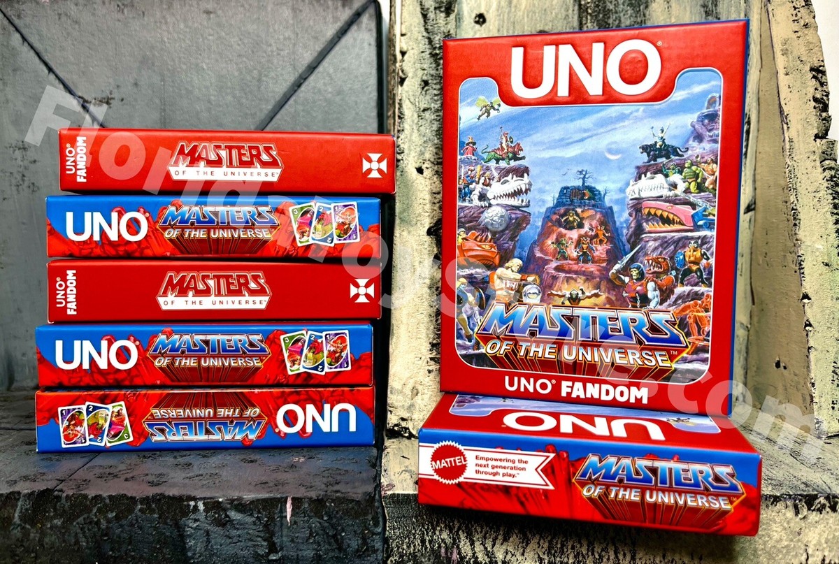 2024 UNO Fandom - Masters of the Universe Card Game - Brand New