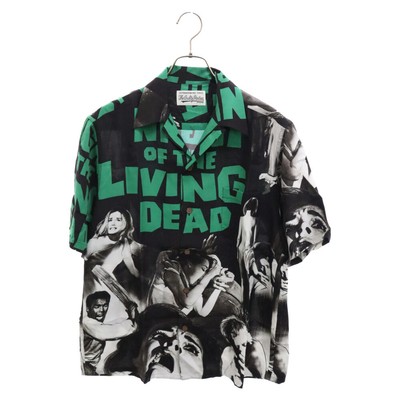 WACKO MARIA 22SS NIGHT OF THE LIVING DEAD HAWAIIAN SHIRT Size M  