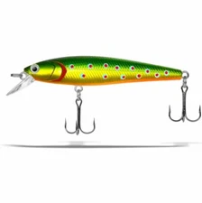 Fishing Lure, Dynamic Lures J-SPEC (Brook Trout) Jerkbait, Crankbait