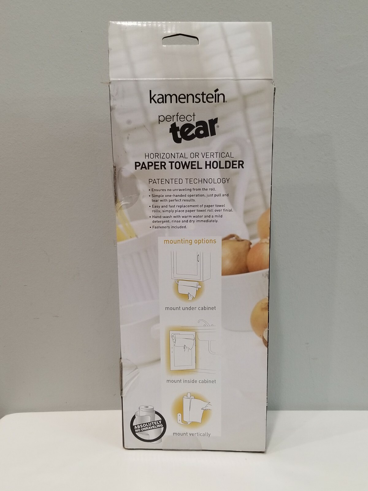 Kamenstein Black Perfect Tear Horizontal Paper Towel Holder eBay