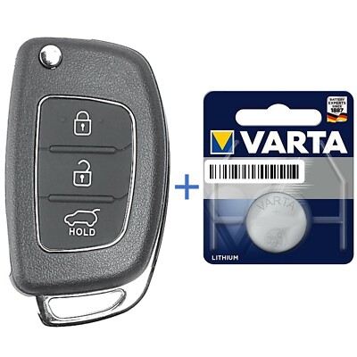 Klapp Schlüssel Ersatz Gehäuse für Hyundai I10 I20 I30 Tucson Elantra Creta BT