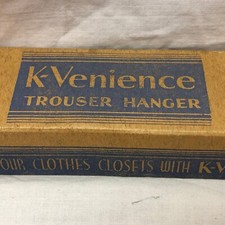 Knape  Vogt KV K-Venience Mid Century Trouser Hanger Original Box