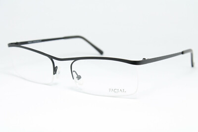 FACIAL 242.1 Brille Eyeglasses Bril Glasögon Half-Rim Halbrand Handmade Germany