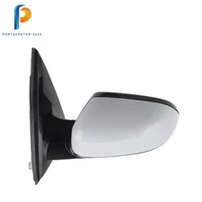 White Driver's Side Rearview Mirror with No Blind Zones Fit for 2018-2023 BMW X3