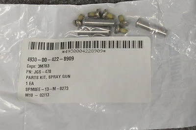 ORIGINAL DEVILBISS JGS-478 SPRAY GUN TRIGGER STUDS & SCREW KIT 4930-00-422-8909