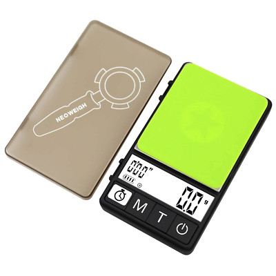 (Latest Version) Espresso Scale with Timer 1000G X 0.1G, Espresso Coffee Scale f