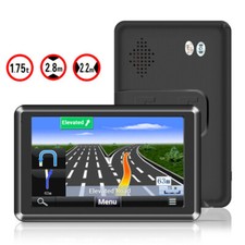 5 Zoll LKW PKW GPS Navigationsgerät Navi Lebenslange Kartenaktualisierung