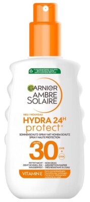 Garnier Ambre Solaire/SPF30 ''Hydra24h Sonnenschutz-Spray 200ml/Sonnencreme