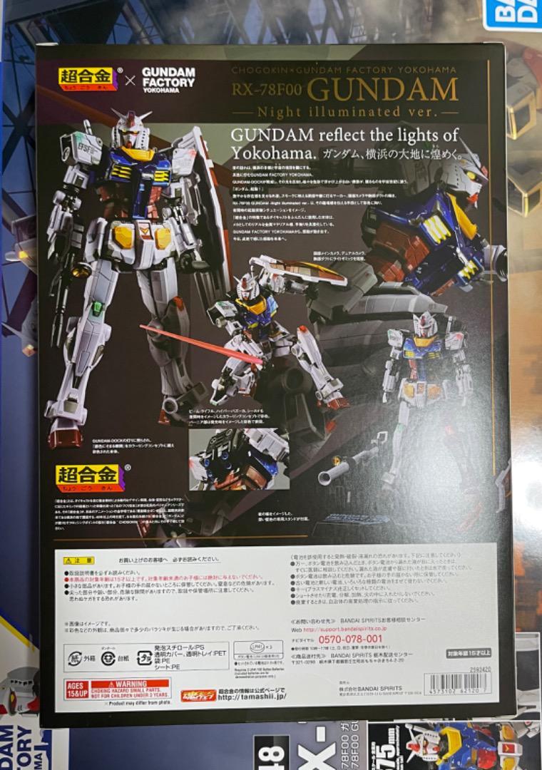 Gundam Factory Yokohama Limited Alloy RX-78F00 Night Gundam Factory Yokohama Limited Alloy RX-78F00 Night