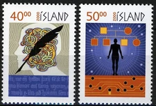 Iceland 2000, Turn of the Millennium set MNH, Mi 951-52